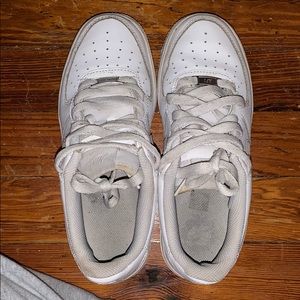 All white Air Force 1 low